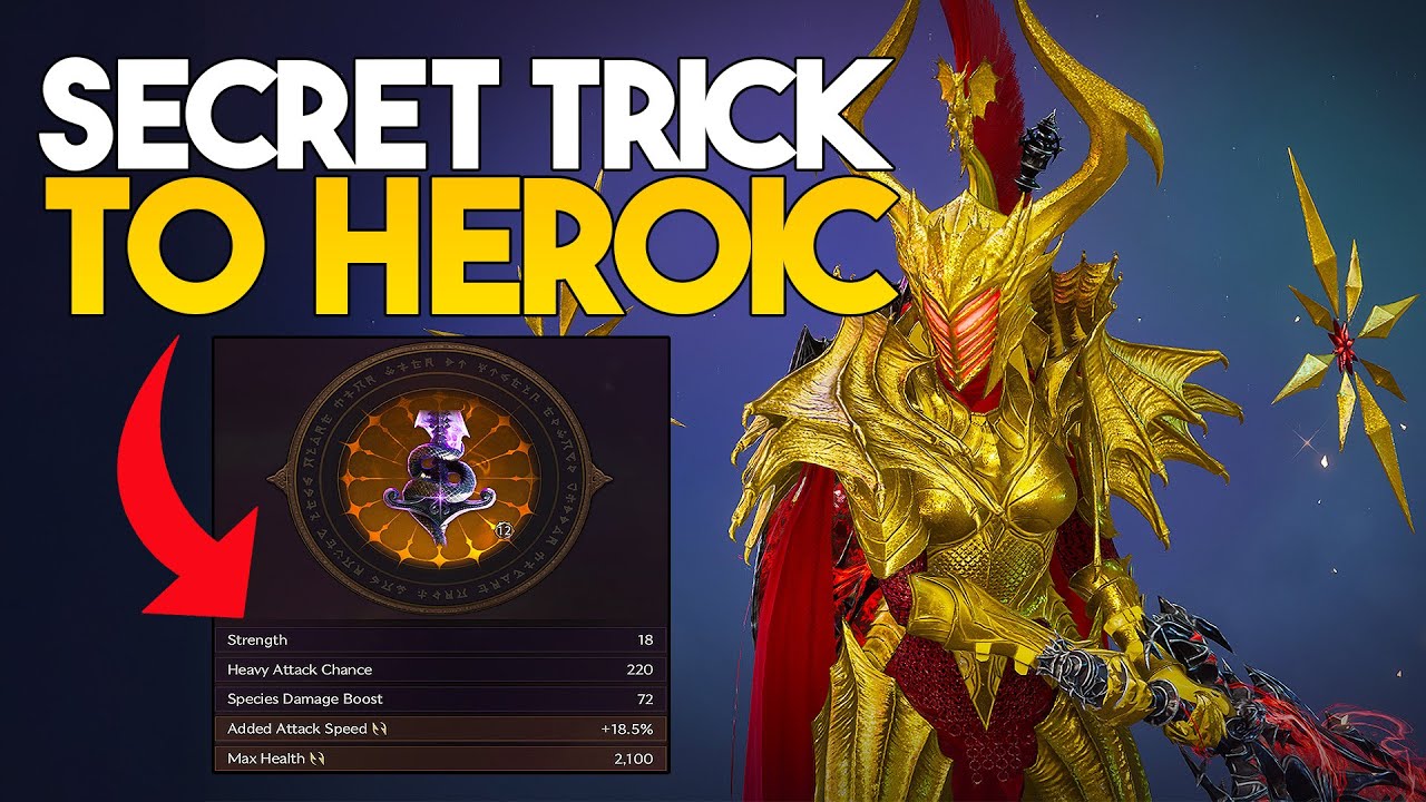 Throne & Liberty: сэкономьте 1000+ камней разблокировки на HEROIC!