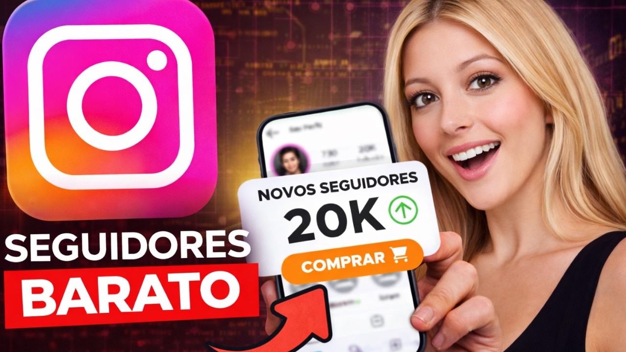GANHE MUITOS SEGUIDORES! COMO COMPRAR SEGUIDORES INSTAGRAM 2026