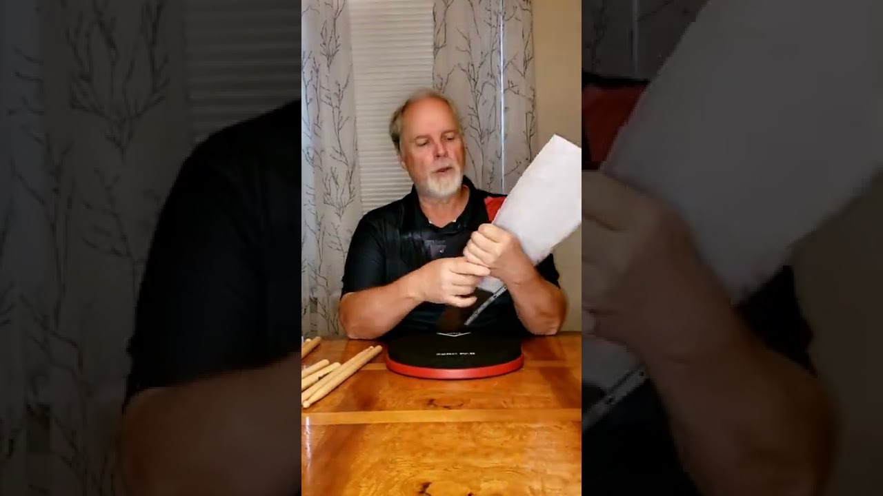 Thoughts on the Vater Zero Pad #drumming #practicepad #strokerehab #drummer #vaterdrumsticks