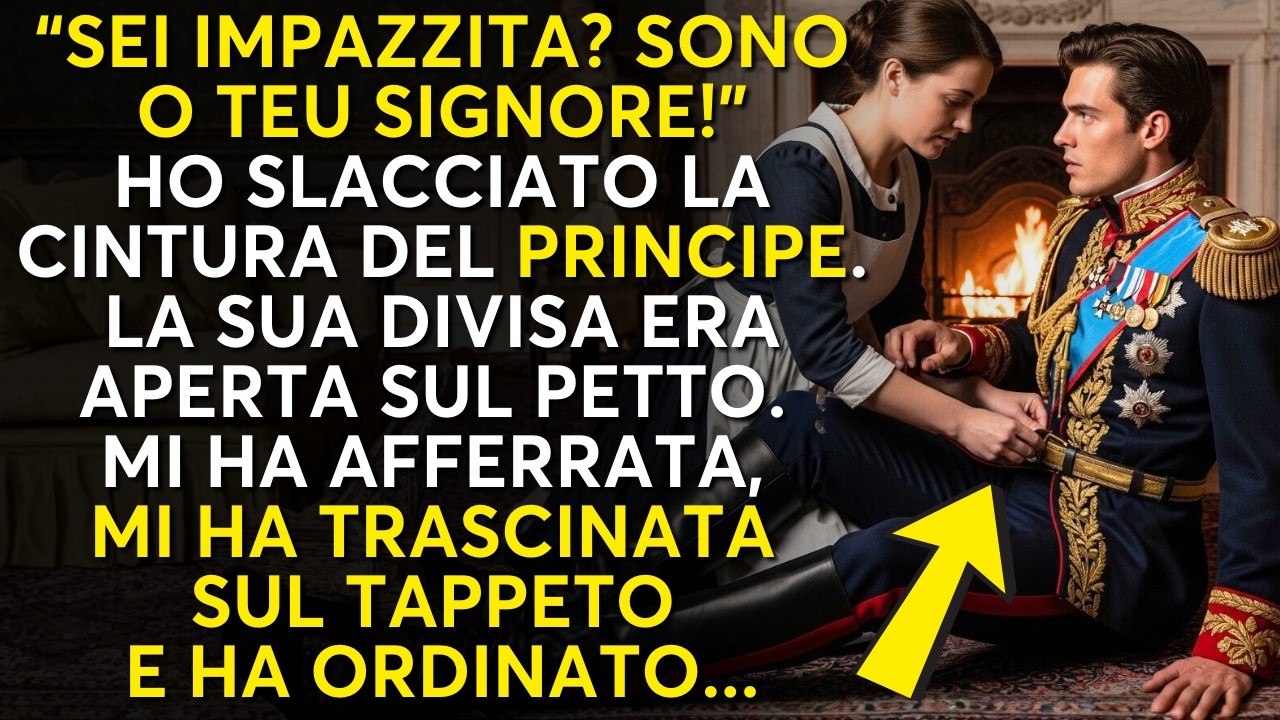 “Non scappare.” Il principe mi ha inchiodata al pavimento…