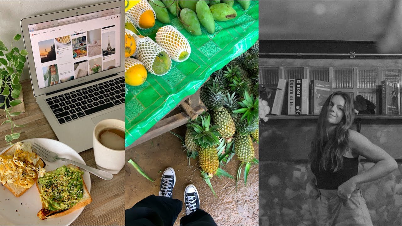 VLOG: how i journal, grocery shopping, cafe hopping, cooking, moving my body