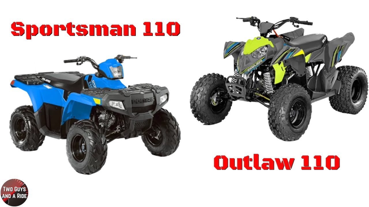 2022 Polaris Outlaw 110 and Polaris Sportsman 110