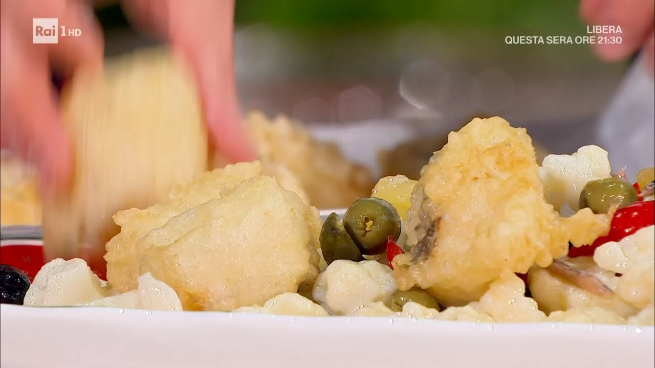 Baccalà fritto e insalata di rinforzo - È sempre mezzogiorno 26/11/2024