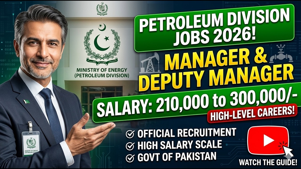 How to Apply: Petroleum Division Jobs 2026 | Manager & Deputy Manager Vacancies