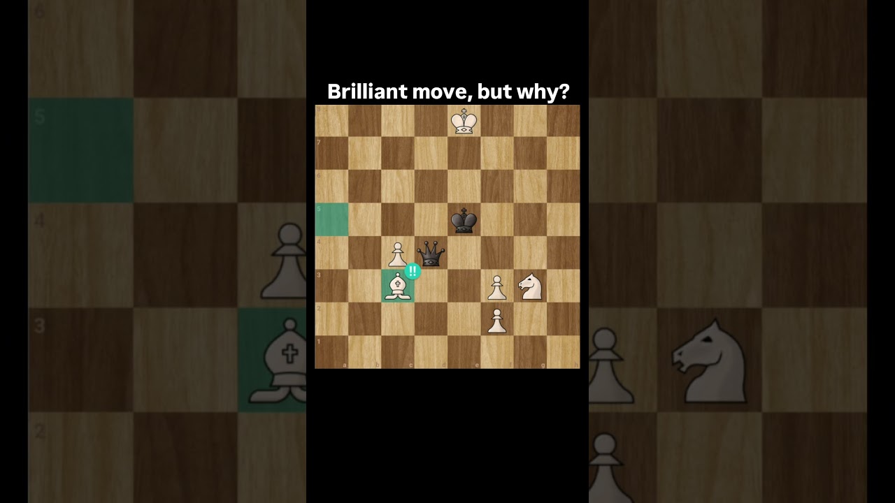 beautiful bishop sacrifice ♟️ 