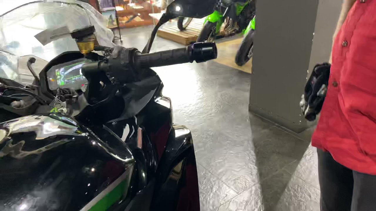 Ninja 1000SX stock exhaust🔥