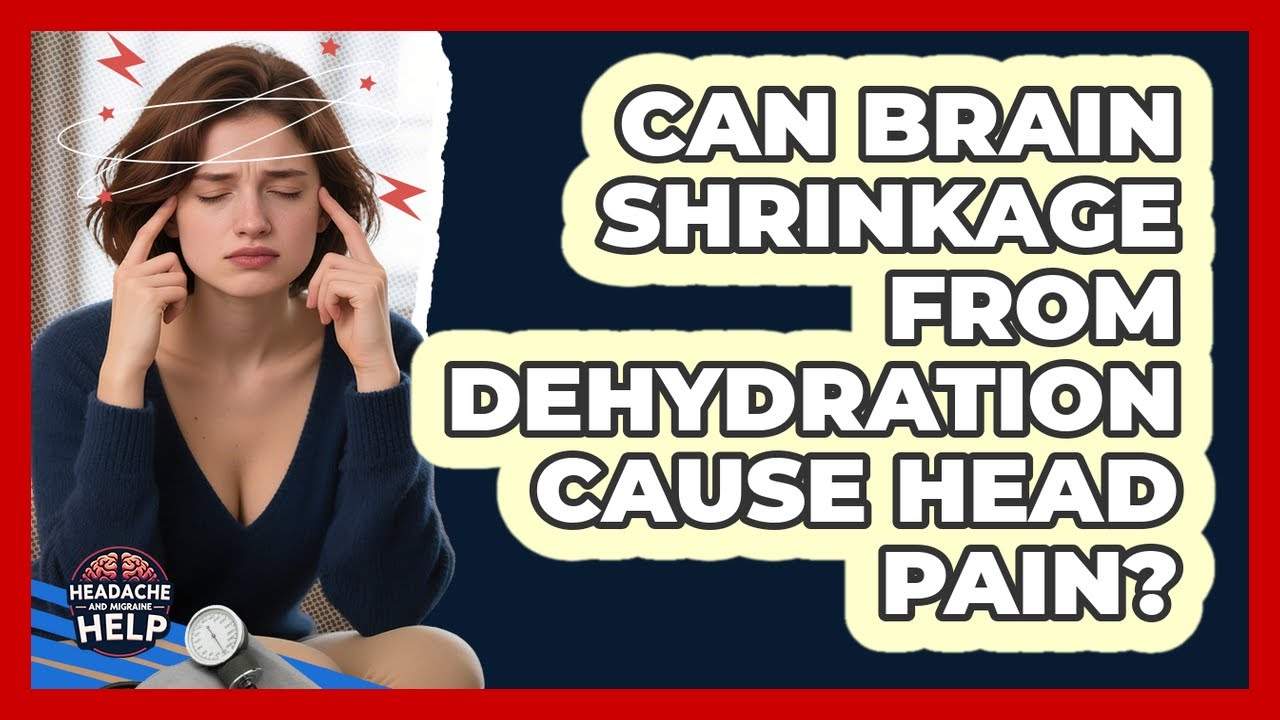 Can Brain Shrinkage From Dehydration Cause Head Pain? - Headache and Migraine Help