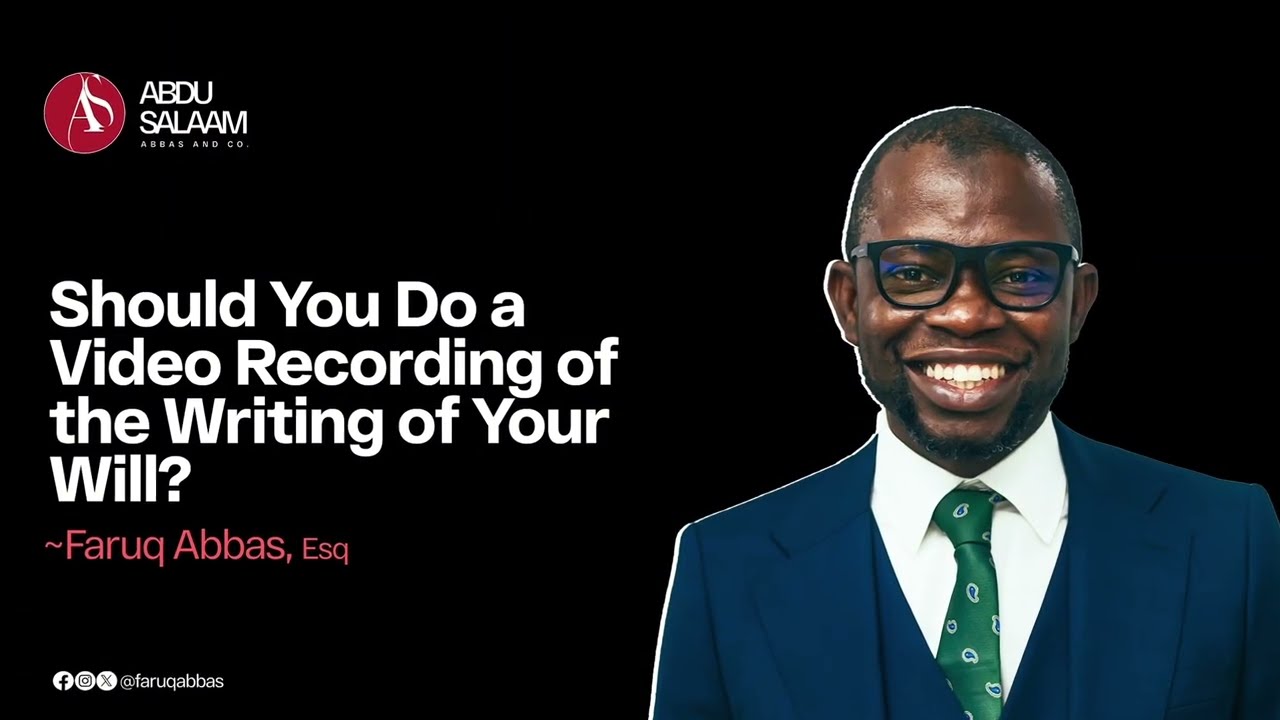 Should You Do a Video Recording of the Writing of Your Will?