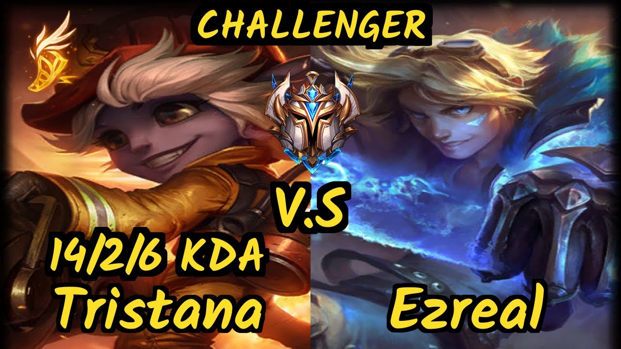 Woolite (TRISTANA) vs EZREAL - 14/2/6 KDA BOTTOM ADC CHALLENGER GAMEPLAY - EUW