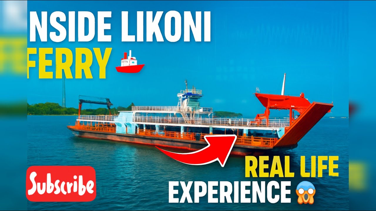 This Is How Thousands Cross Daily at Likoni Ferry/Kenya.🇰🇪