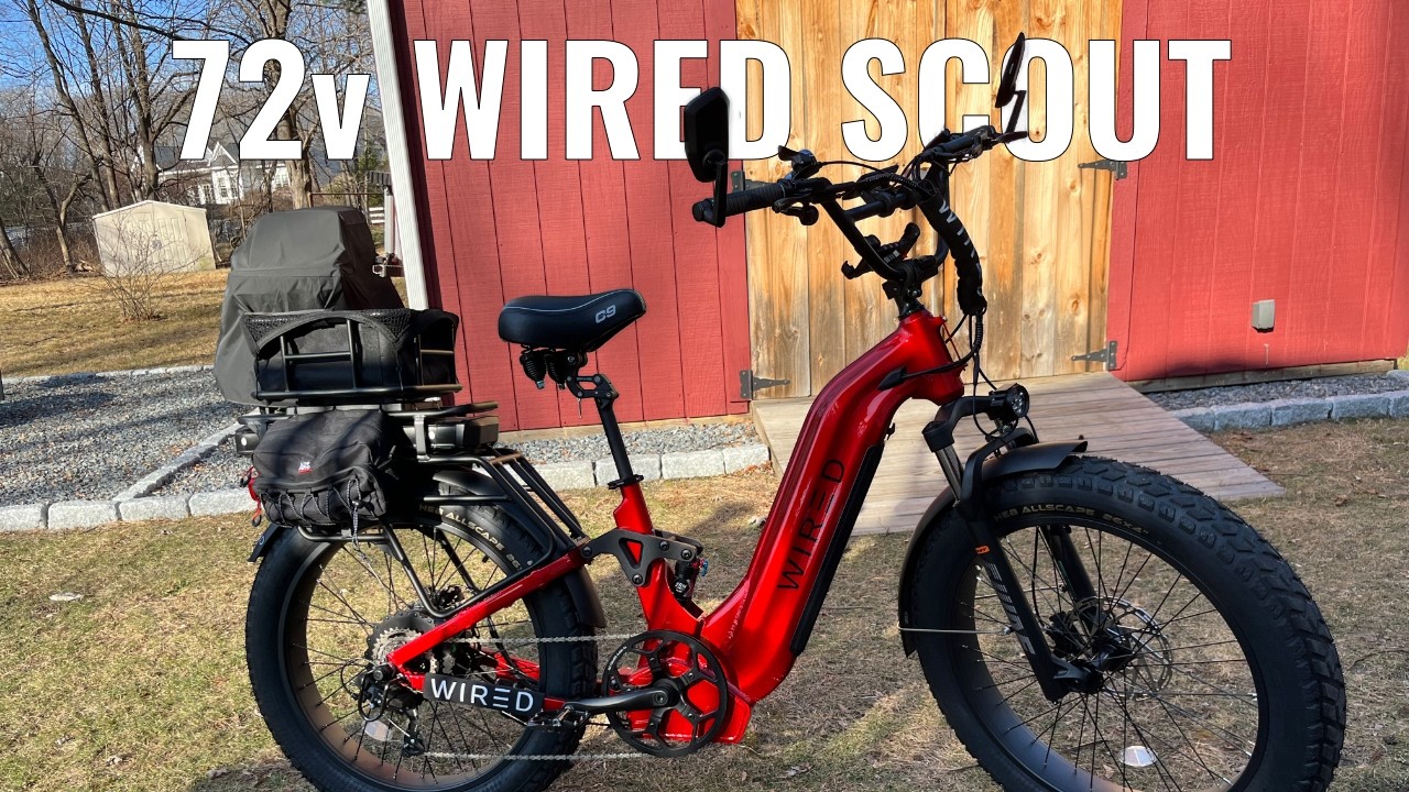 Cold November ride on the WIRED Scout