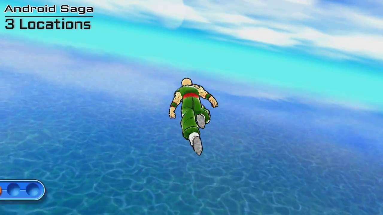 ►DBZ Budokai 3 HD - Tien All 7 Dragon Ball locations ★
