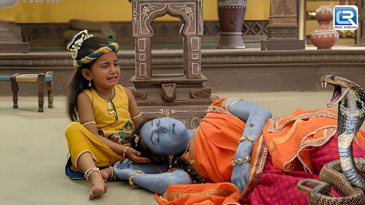 क्या विषारी नाग से यशोदा मैया को बचा पाएंगे कान्हा ? | YASHOMATI MAIYYA KE NANDLAL | Full Ep