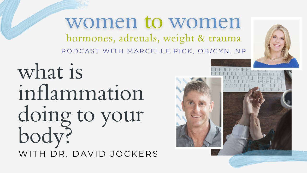 Inflammation Suppression | Women to Women Podcast with Marcelle Pick ft. Dr. David Jockers