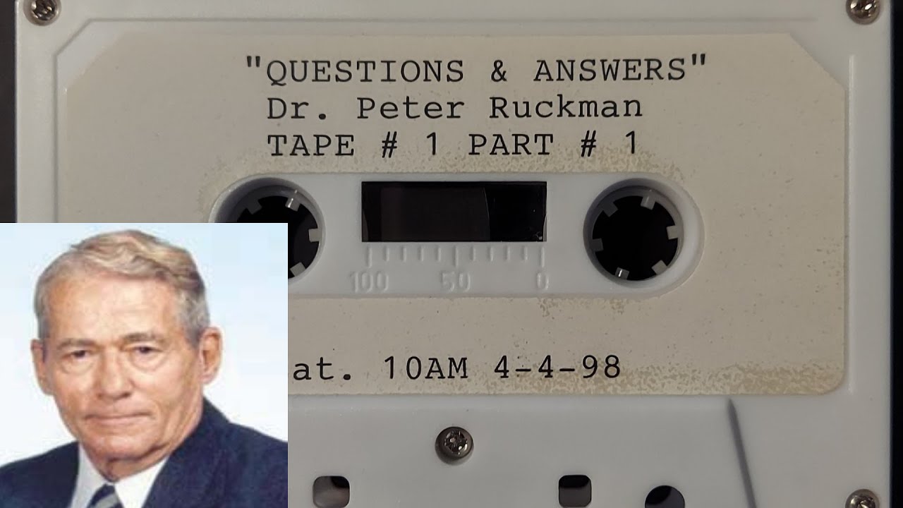Dr. Peter Ruckman - Q and A Part 1