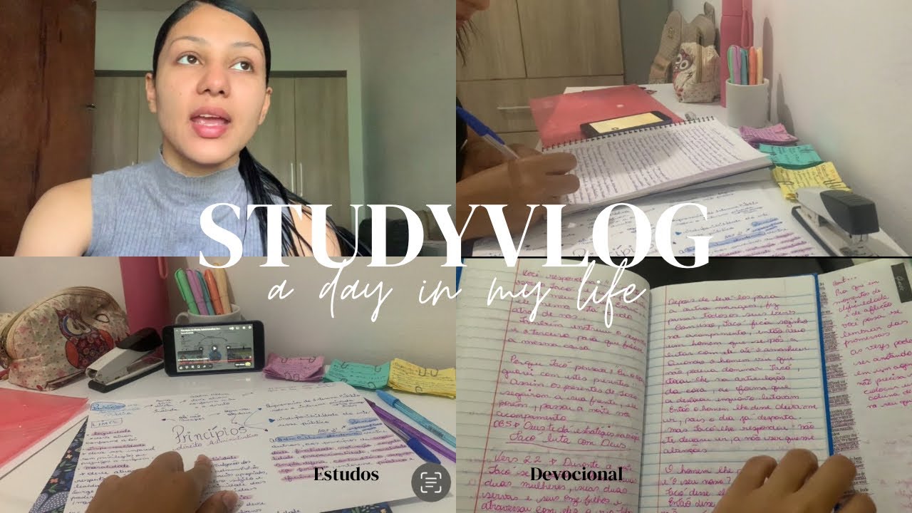 StudyVlog | Estudando para Concurso 