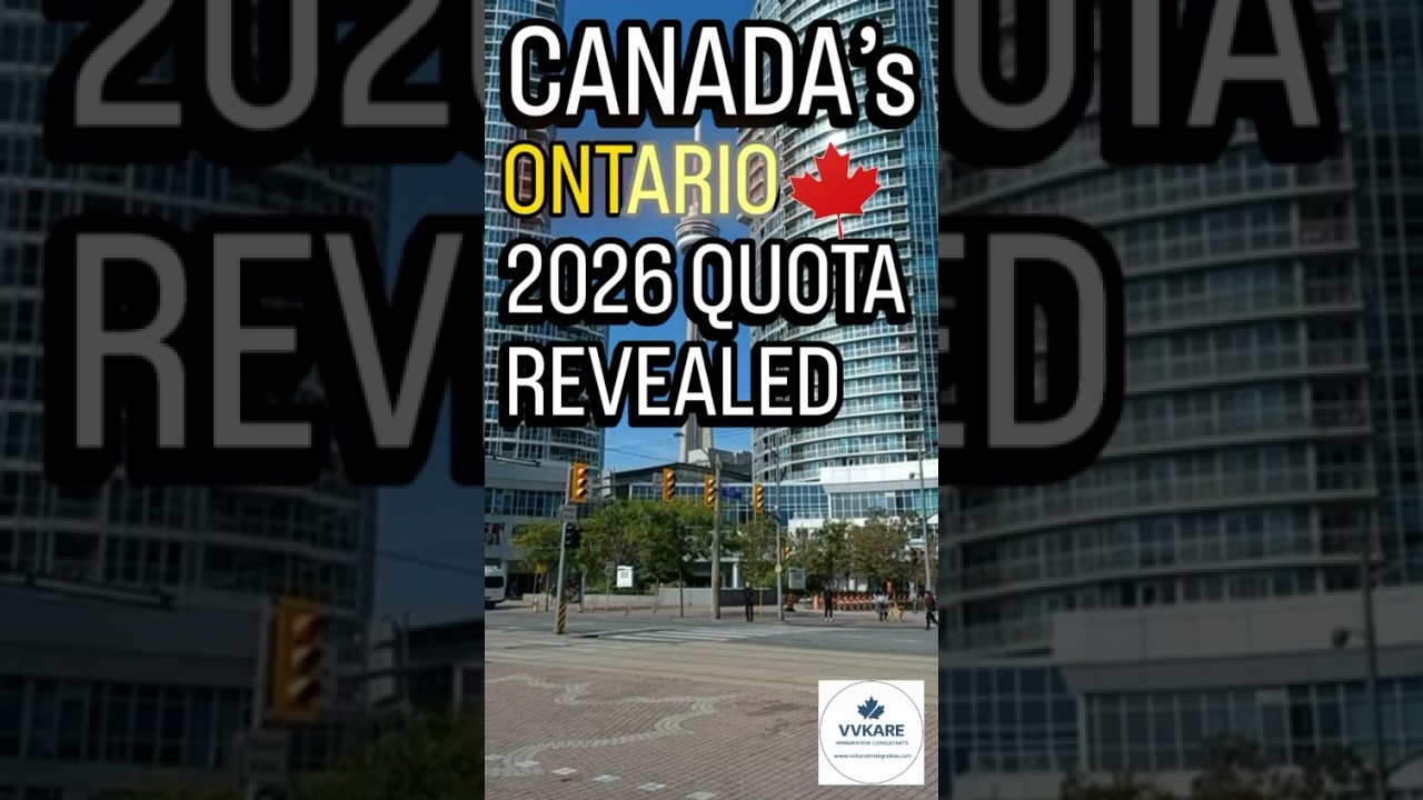 🚨 #OINP 2026 Quota Just Revealed 🇨🇦