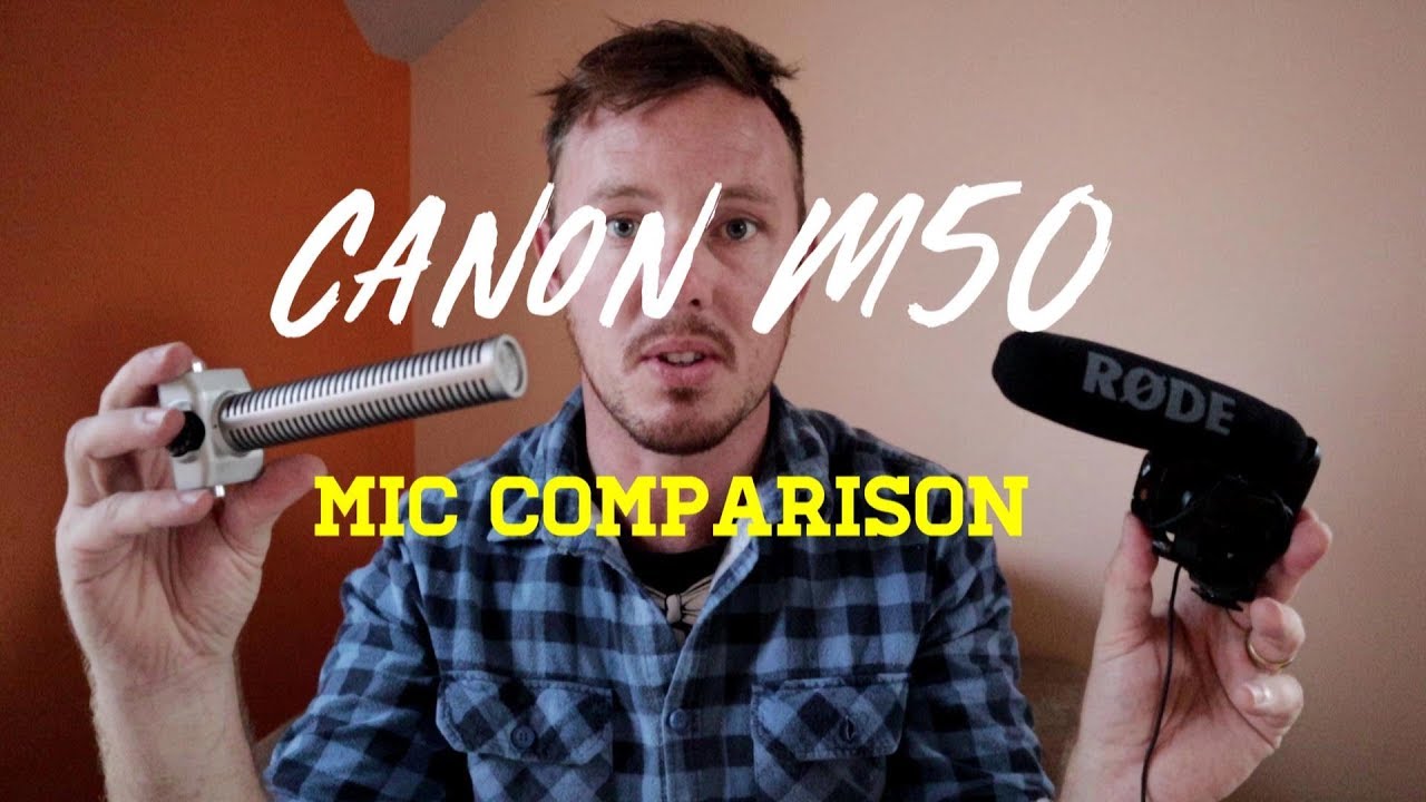 Canon M50 Mic Comparison - Canon vs Rode vs Zoom