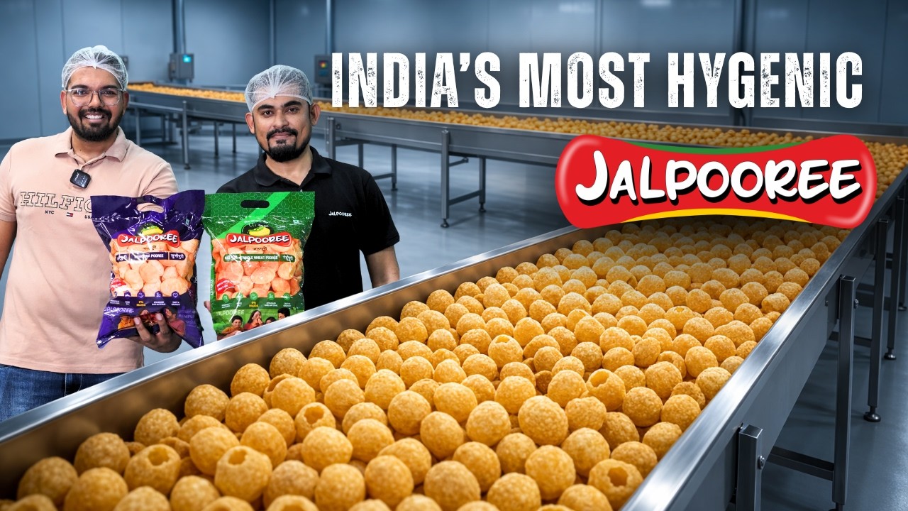 60 Lakh Panipuri Everyday | From Std 9 Pass to India’s No.1 Hygiene Panipuri Factory | Jalpooree