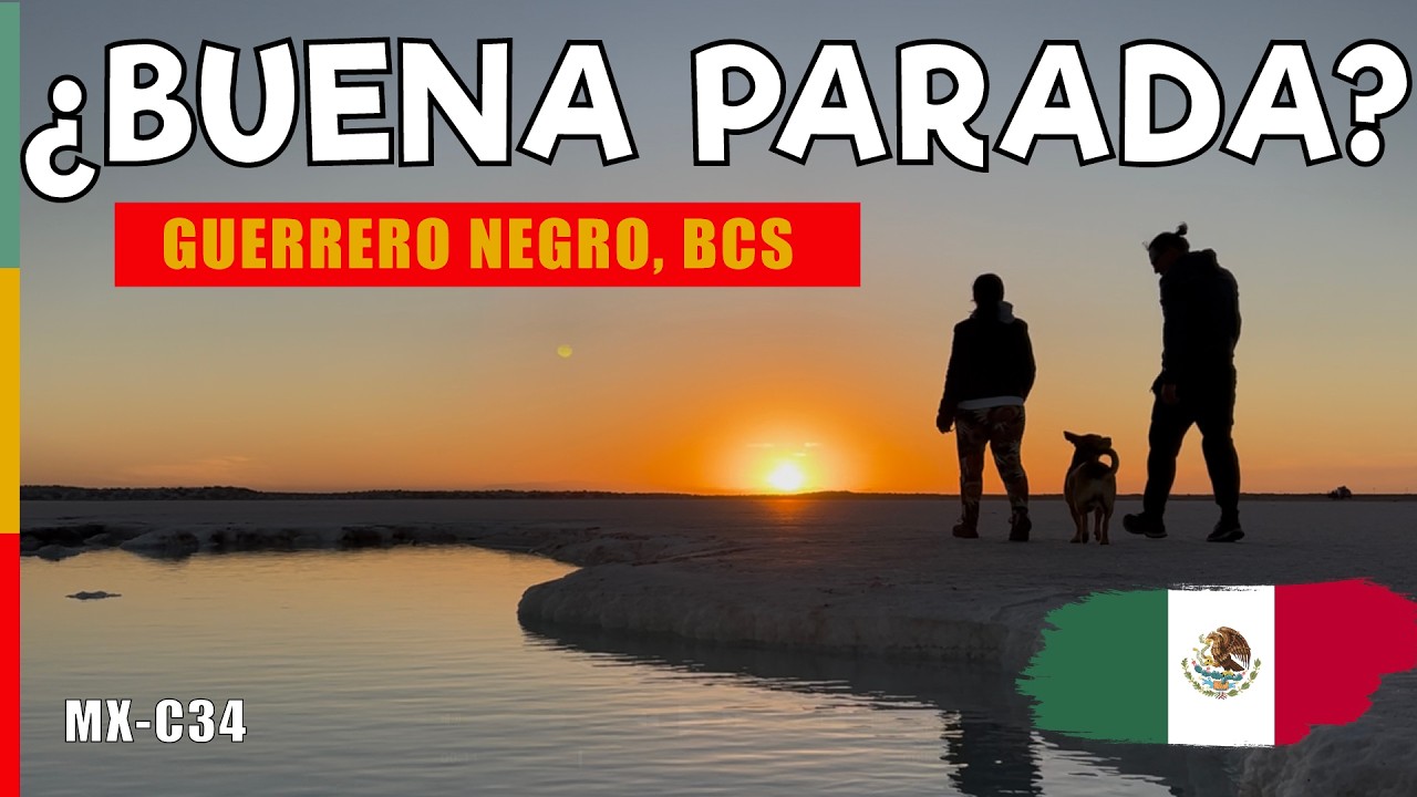 🧂 Así es GUERRERO NEGRO: sal, desierto y mar en Baja California Sur MEXICO 🇲🇽 | VIDA SOBRE RUEDAS