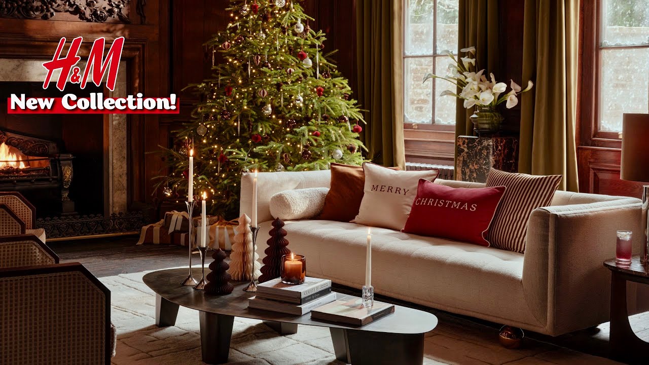 Kolekcja zimowa H&M HOME 2025 | Dekoracje świąteczne H&M HOME🎄✨