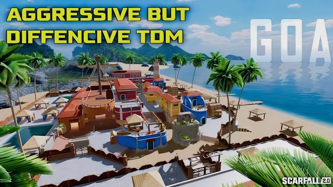 AGGRESSIVE + DIFENCIVE SCARFALL TDM GAMEPLAY || BABAJI