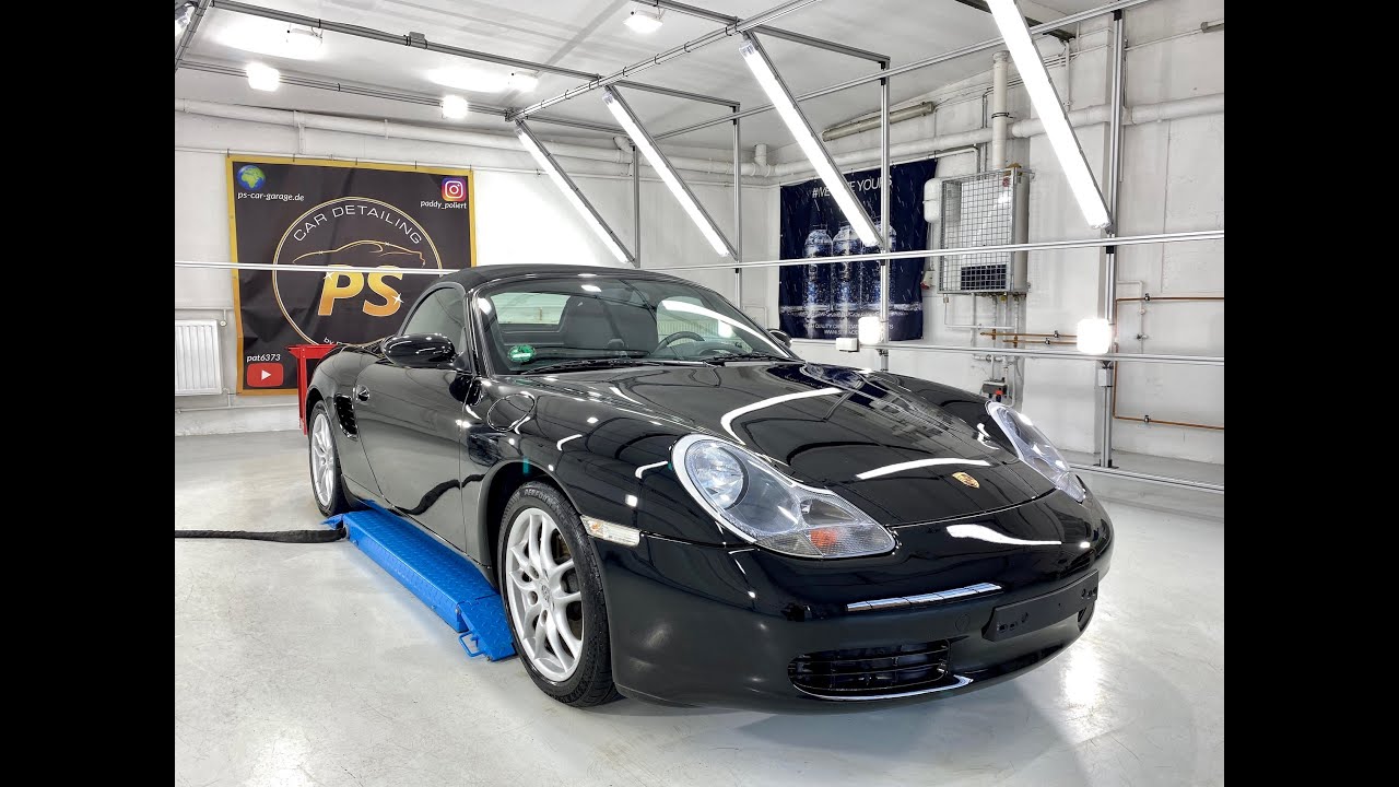 SAVING A BOXSTER 3.0 - KERAMIKVERSIEGELUNG - Paddy poliert PS Car Garage