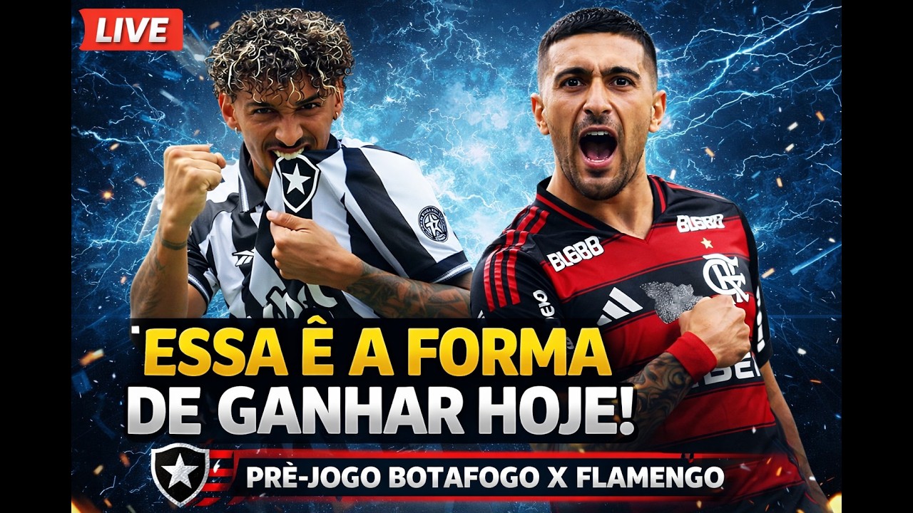 PRÉ JOGO BOTAFOGO X FLAMENTO   #futebol #carioca2026 #neto #reforcos #glorioso  #libertadores