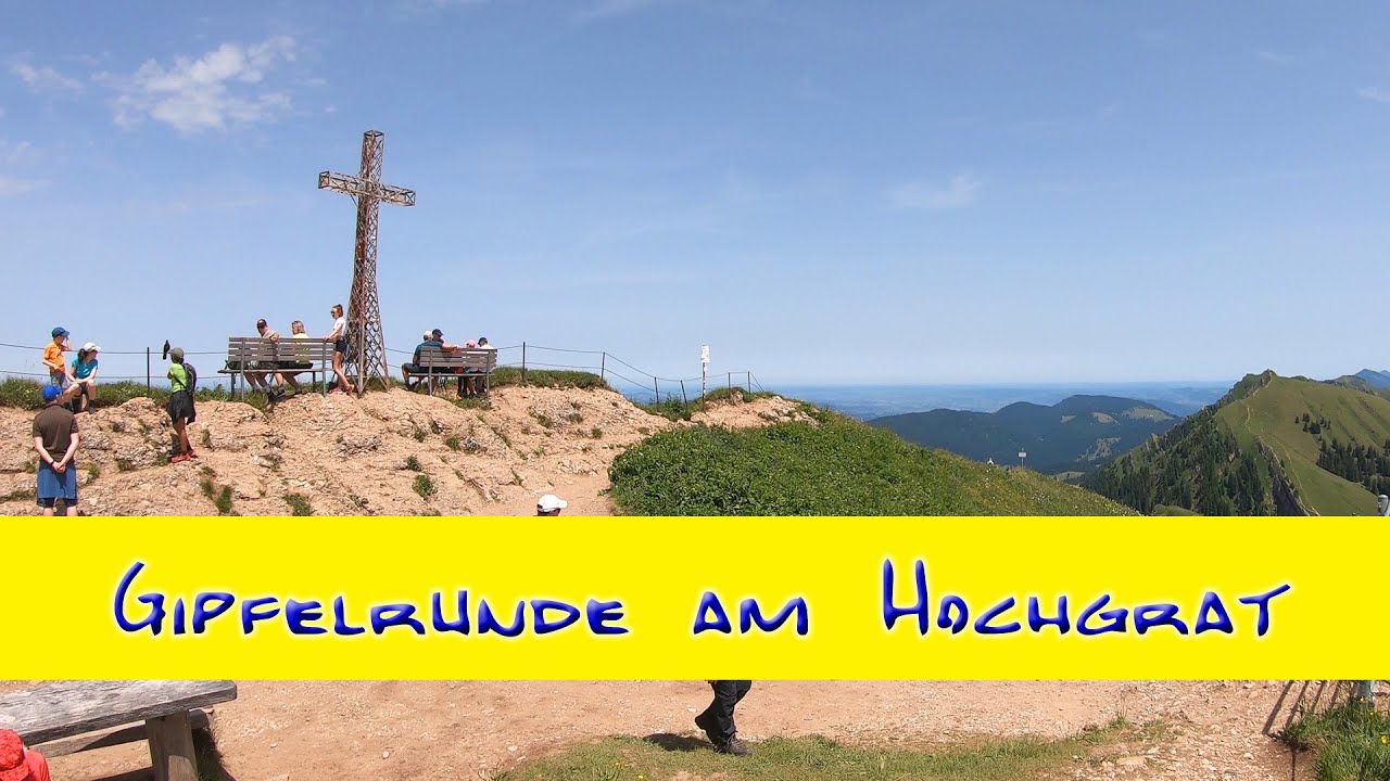 Wanderung : Gipfelrunde am Hochgrat : Allgäu