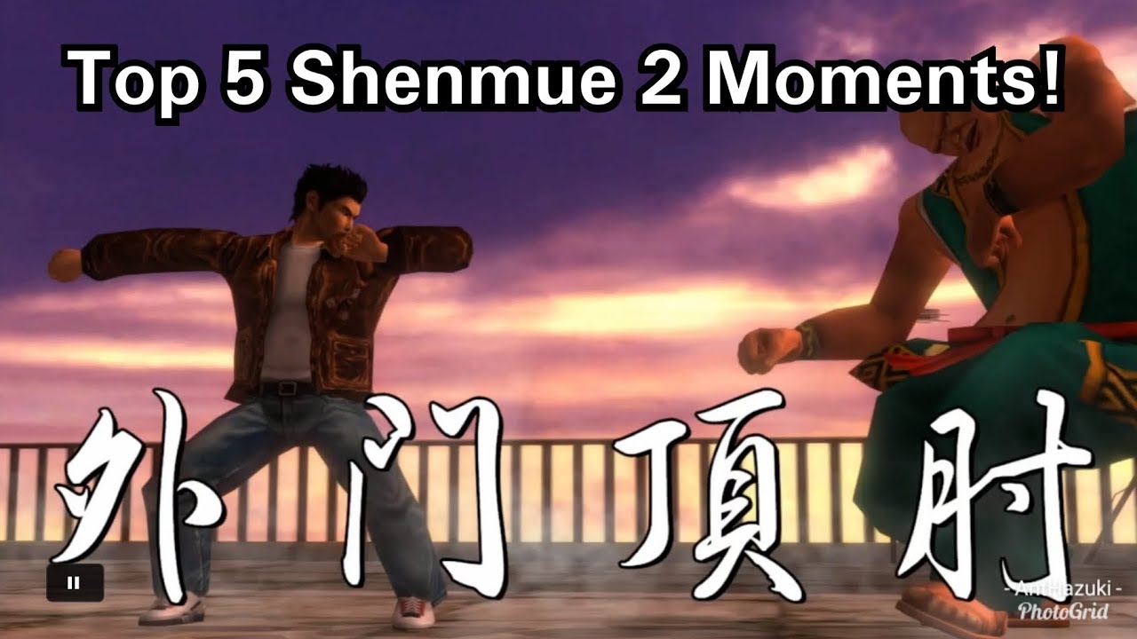 Top 5 Best Moments From Shenmue 2 Remastered - Ryo Kicks Ass!