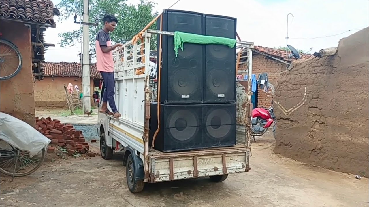 Today  DJ Loading  Mini Pickup. 2 Ahuja Srx500 And Dul Bass