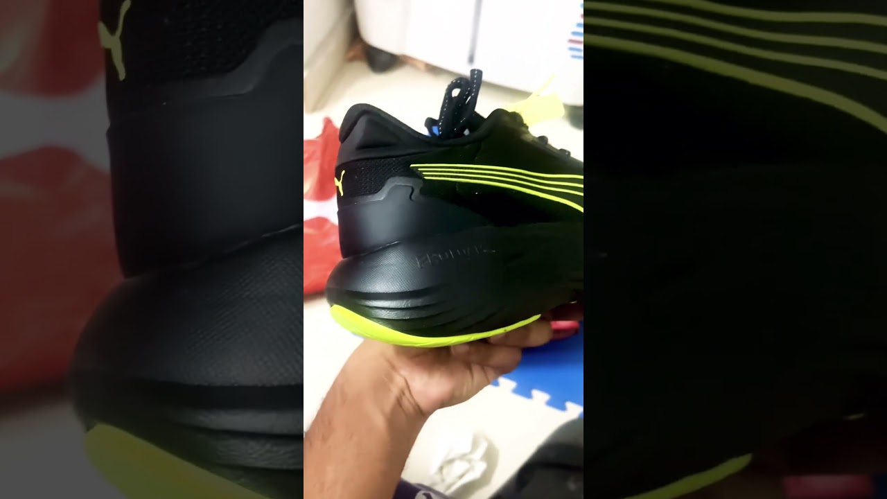 Puma Galaxis Pro Black Running Shoes #Puma #pumaindia #justarrived #shopping #shoppingvlog