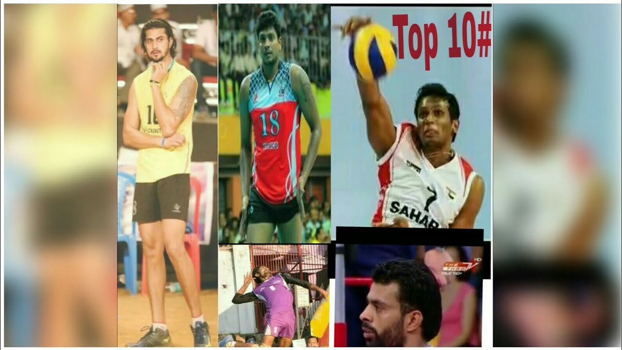 Top 10  Indian volleyball players