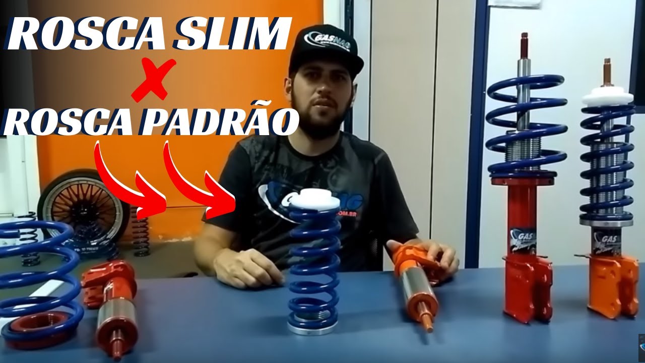 Suspensão de Rosca Slim e Suspensão a Rosca Padrão (SAIBA A DIFERENÇA)