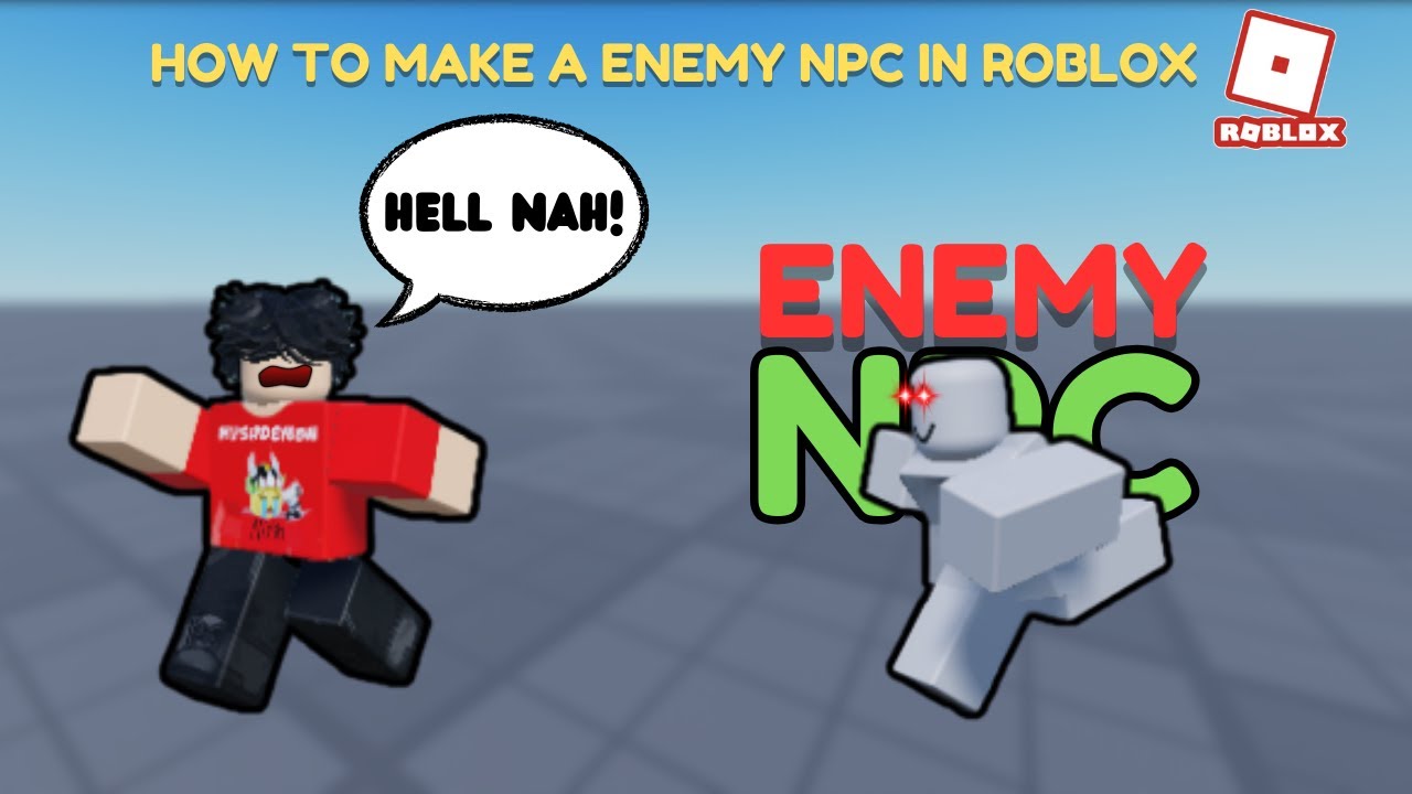Как создать вражеского NPC 🛠️ (ROBLOX STUDIO)