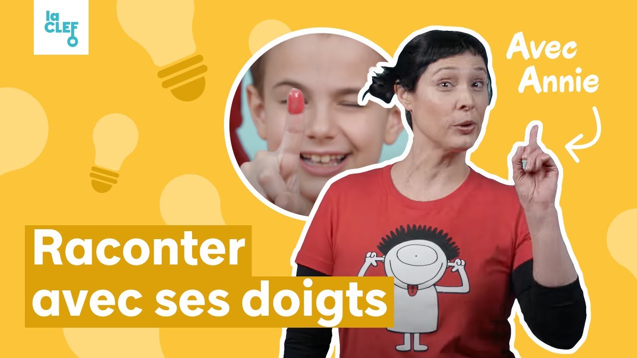 Raconter une histoire avec des empreintes de doigts | C’est quoi ton truc? | La CLEF