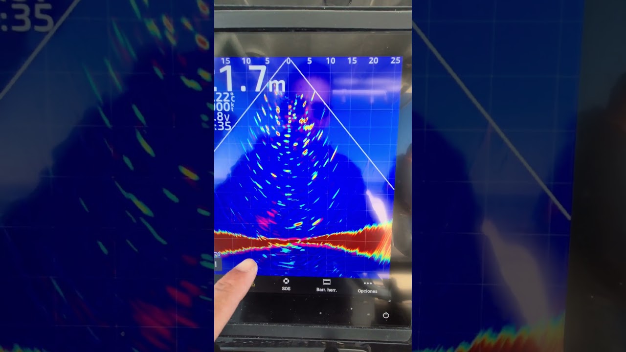 IMPRESIONANTE como se ven los peces en  GARMIN PANOPTIX PS70🔥