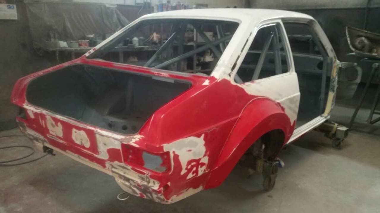 Ford escort MK2 rally restauracion ourense