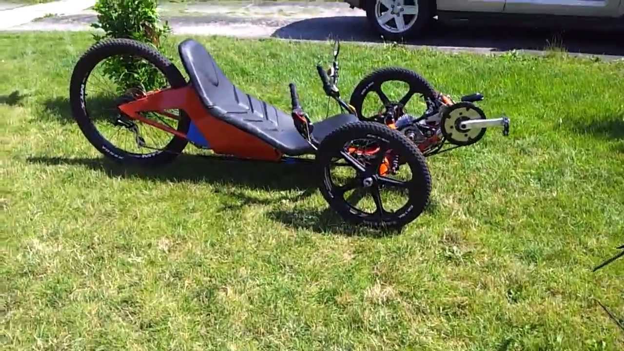 Arc trike..very fast recumbent trike.