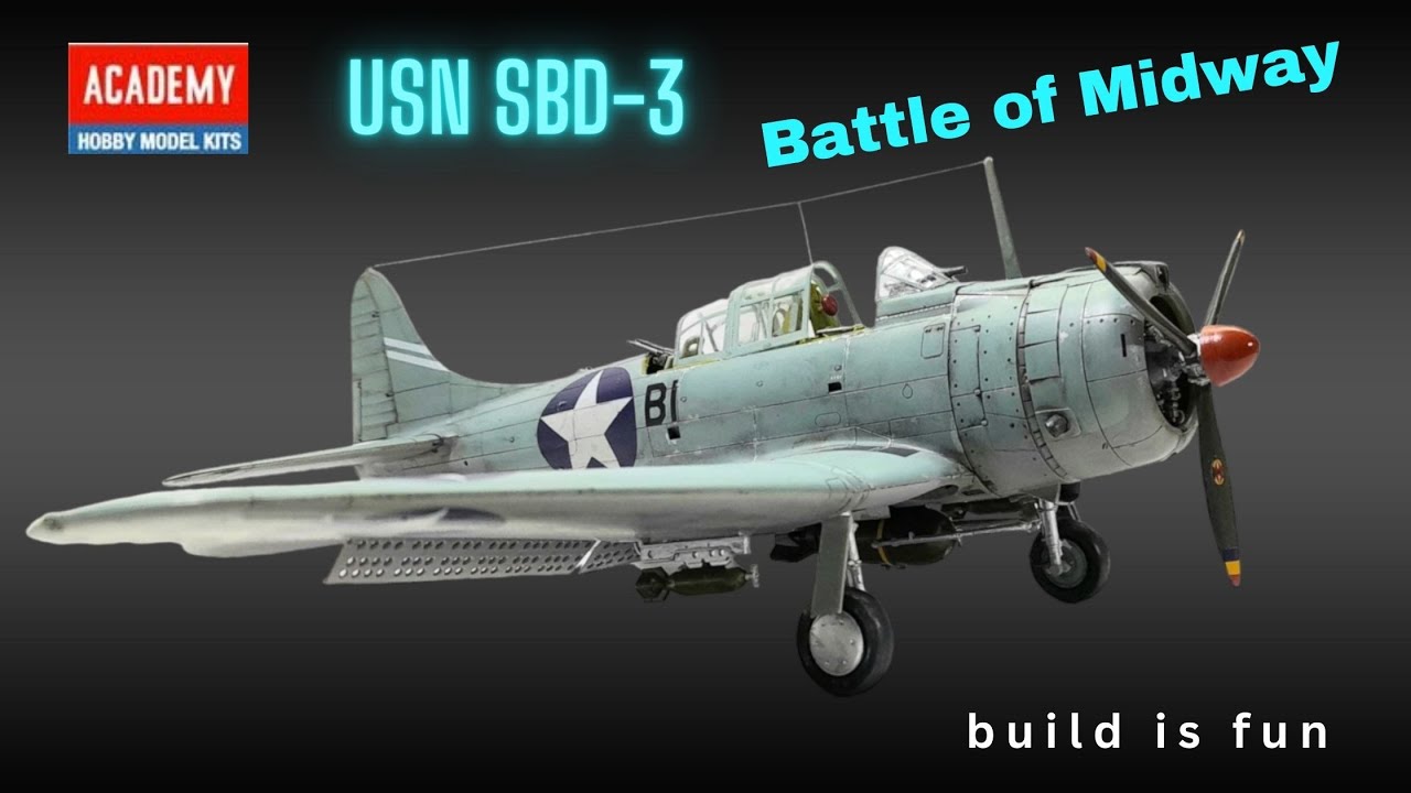USN SBD 3 The Battle of Midway Full Build 