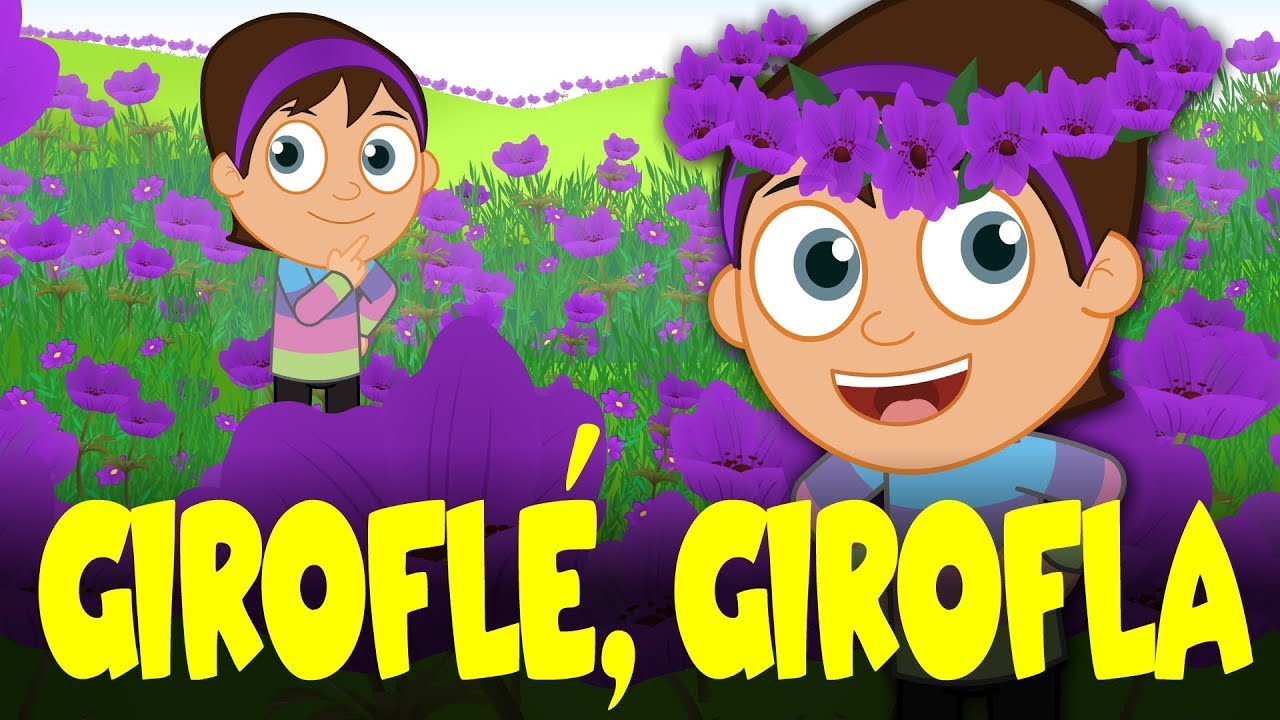 Jardim da Celeste  -  Giroflê, Giroflá - Música Infantil - Canções Populares