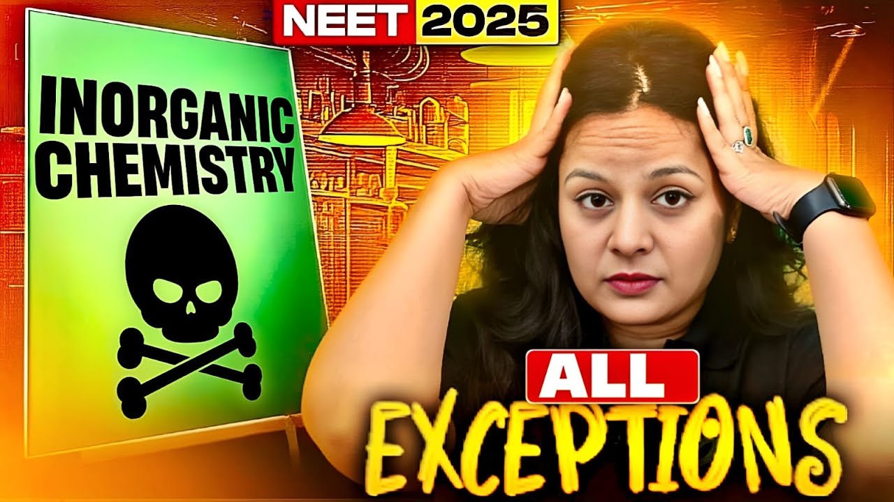 Inorganic Chemistry 🔥 Trends & Exceptions in 19 Minutes ⏱️I Gunjan Ma'am I Motion NEET #neet2025 #ug