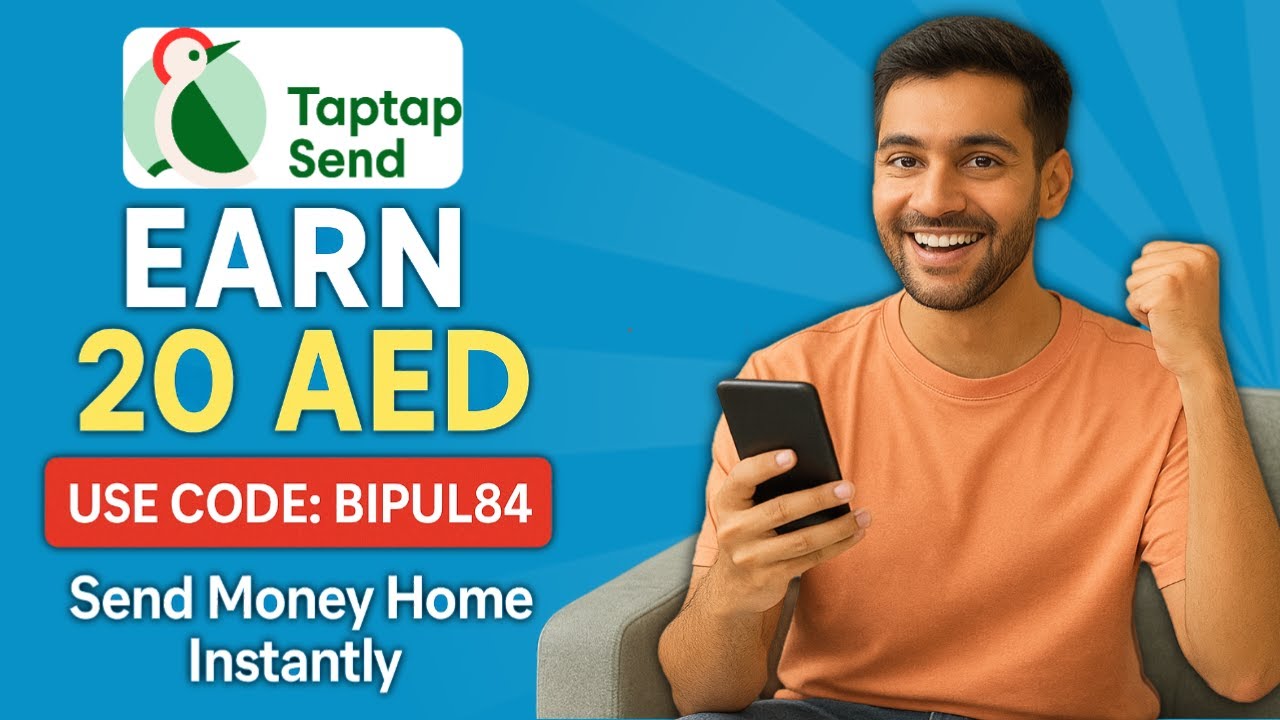 Earn AED 20 Using TapTap Send | TapTap Send Se Paise Kaise Kamayein | Full Step-by-Step Guide