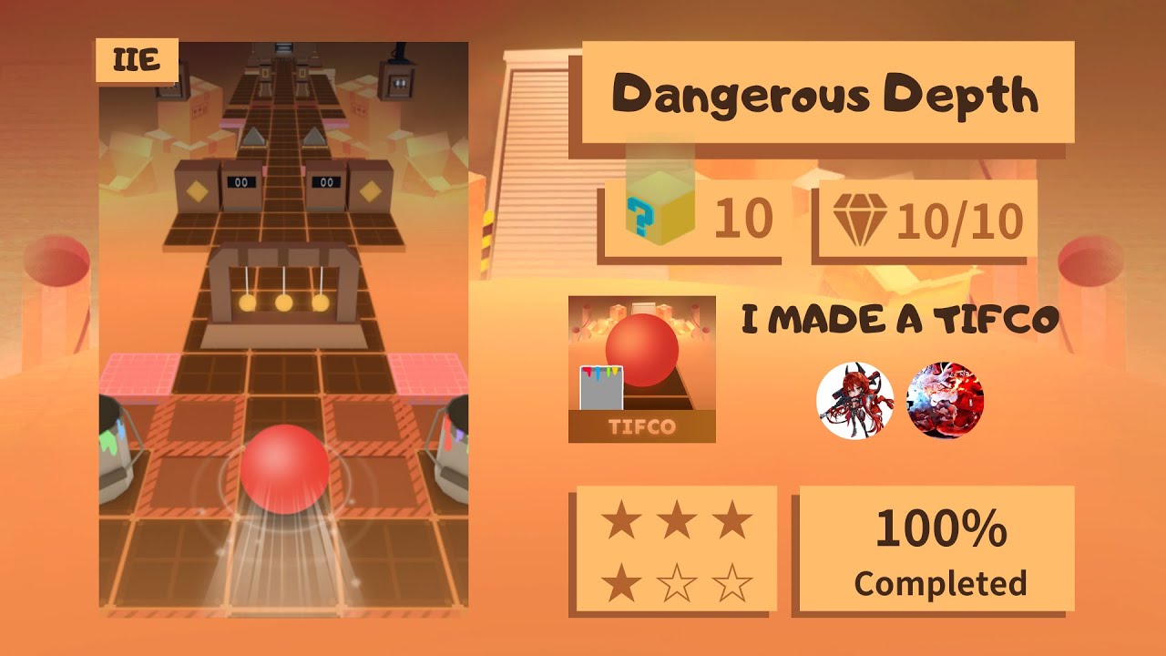 [I MADE A TIFCO/ Co Lv19] IIE2.0 - Dangerous Depth | ⭐⭐⭐⭐