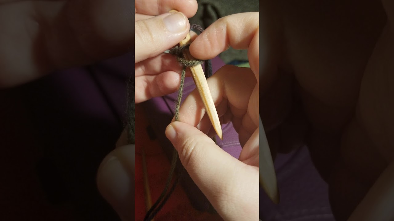 How I start York stitch with thin yarn
