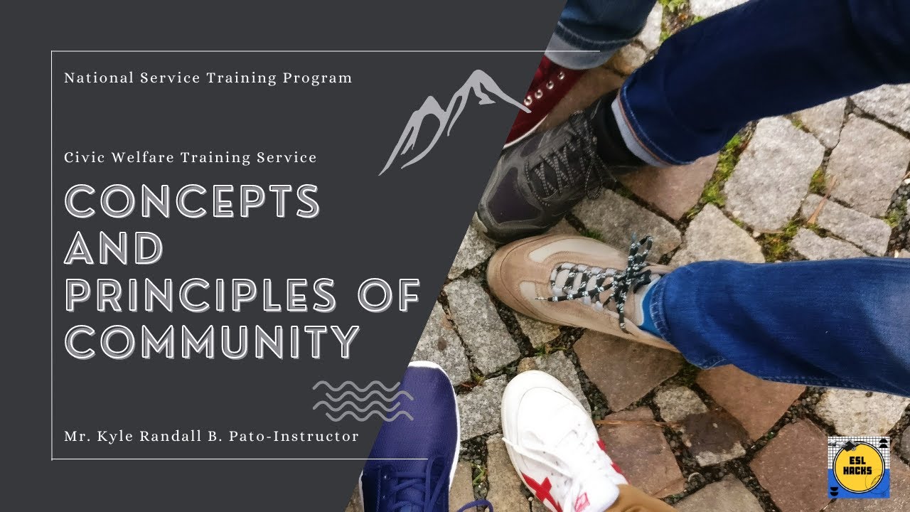 Community Service | Concepts & Principles of Community | NSTP