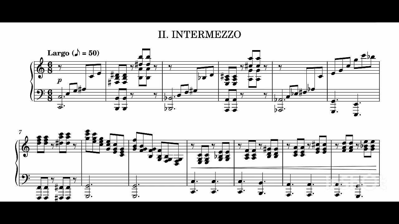 [Recorded at home] Piano Sonata Op.192 - II. Largo / Read first comment