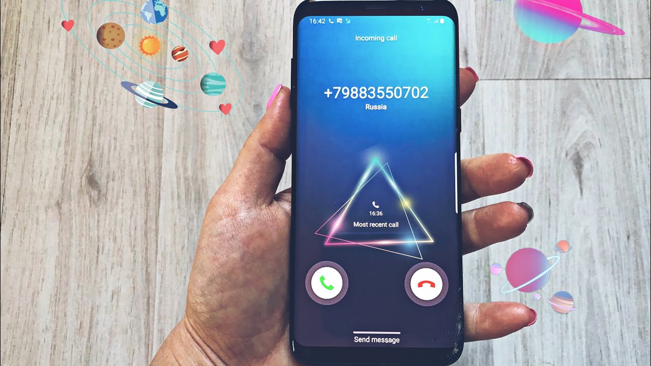 Samsung Galaxy S8 64GB SM-G950FD Incoming call +Boot animation/Входящий вызов+Загрузочная анимация
