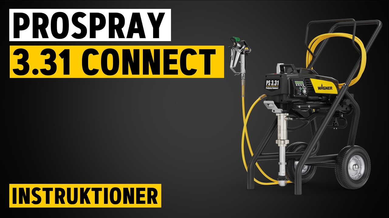 ProSpray 3.31 Connect - Förberedelse, Påföring, Tips & Tricks, Rengöring | WAGNER