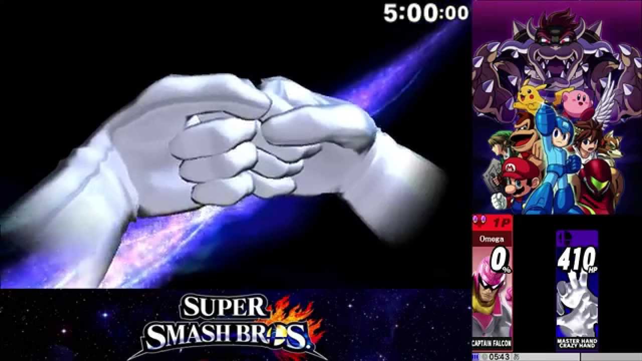 Super Smash Bros. 4 3DS - Classic Mode Final Boss ( lv 9/MAX Difficulty )